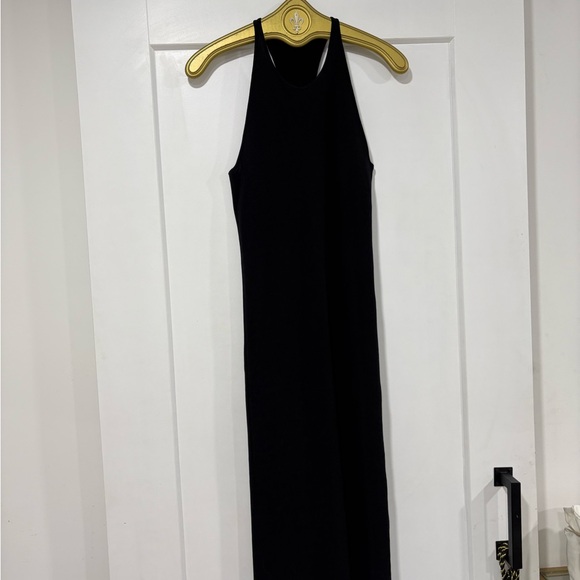 ALC BLACK RIB RACER MAXI DRESS - Picture 3 of 8